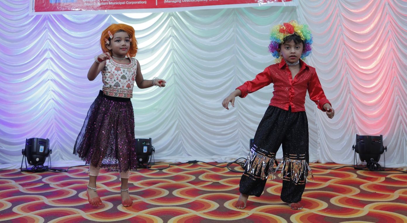 Happy children at Mary Angels